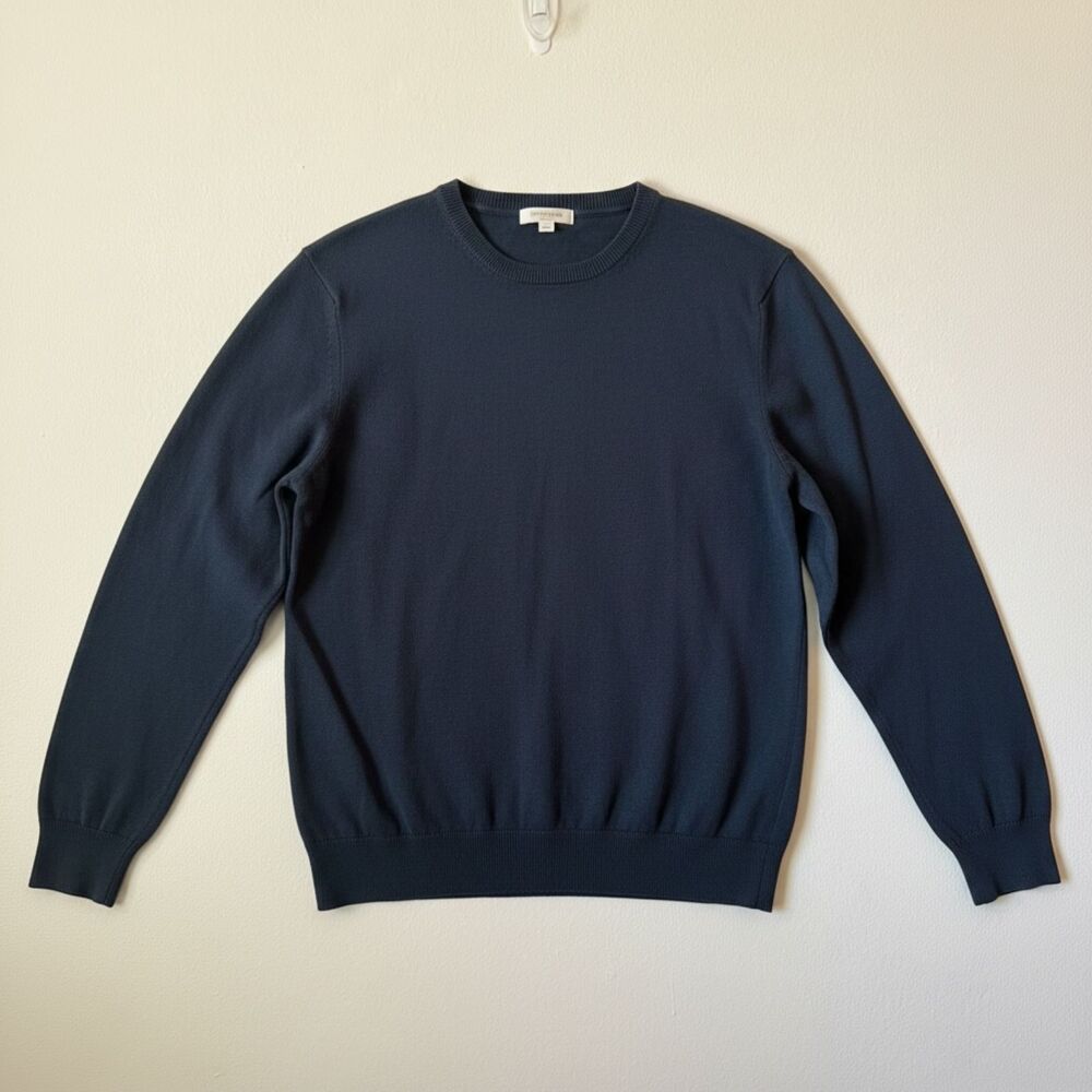 Calvin Klein Men's Linen Blend Relaxed Sweater - Size M [MSRP $109]